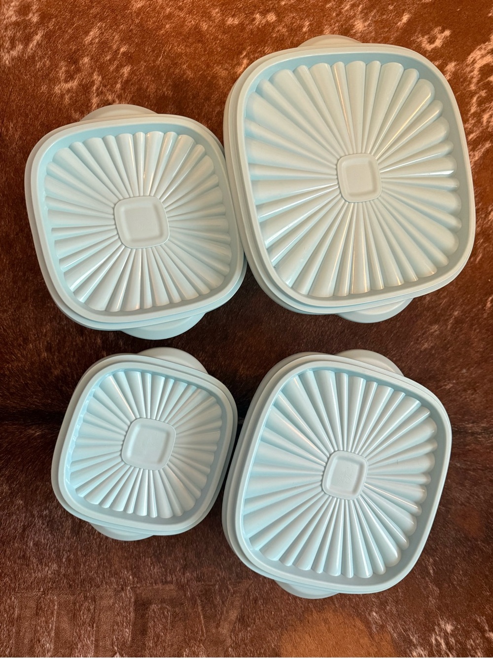 The Pioneer Woman Light Blue Floral Nesting Bowls with Lids - Picture 4 of 10